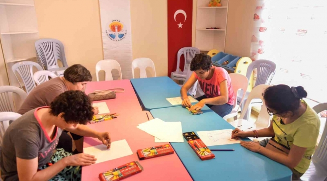 Büyükşehir Engelli Çocuk Mola Evi'nde yaz atölyeleri başladı