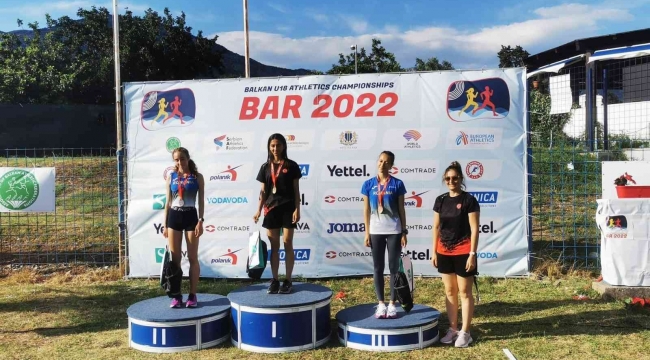 GKV'li Hatice Kılıç atletizmde Balkan Şampiyonu oldu