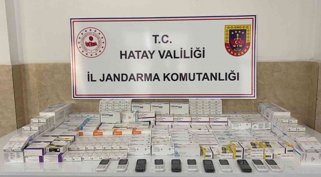 Hatay'da 3,5 milyon liralık kaçak ilaç ele geçirildi