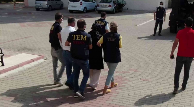 Mersin'de FETÖ hükümlüsü ihraç polis memuru ile öğretmen yakalandı