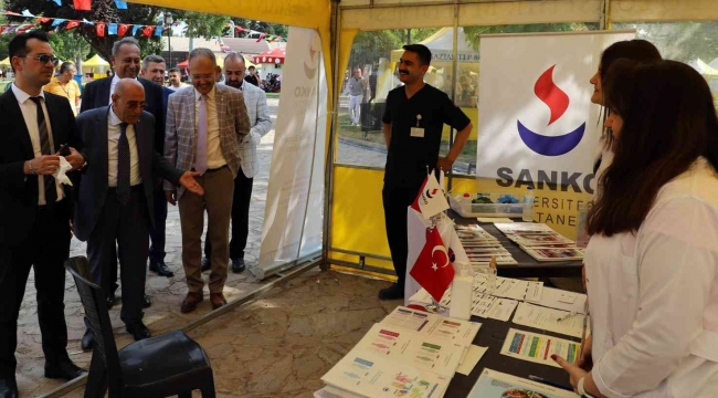 SANKO Üniversitesi "Sağlıklı Yaşam Festivali"nde