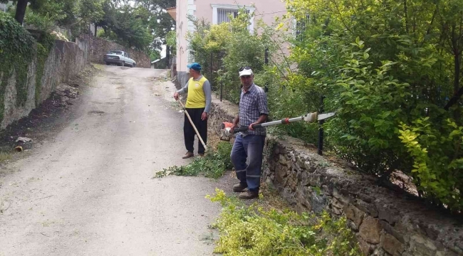 Yayla sezonu öncesi Horzum yaylasında bakım çalışmaları tamamlandı