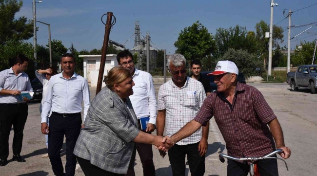 Ceyhan'da Modernevler semt pazarı yenilendi