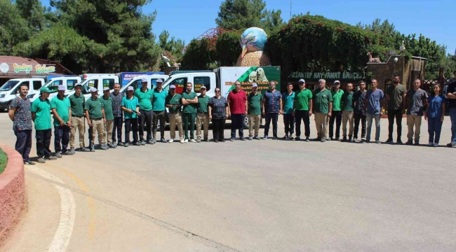 Gaziantep'te 'kurban yakalama timi' bayrama hazır