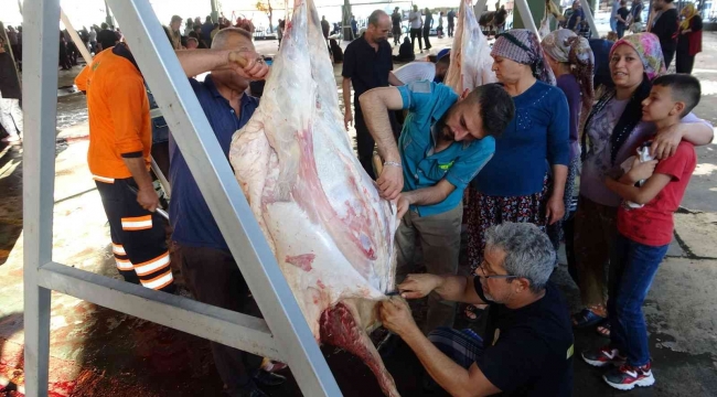 Gaziantep'te vatandaşların kurban kesim telaşı başladı