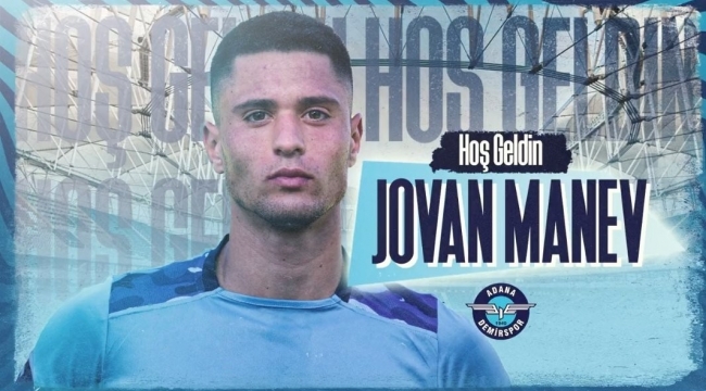 Jovan Manev Adana Demirspor'da