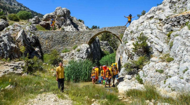 Kestel Kanyonu doğa tutkunlarını ağırlıyor