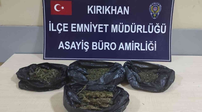 Kırıkhan'da uyuşturucu operasyonu