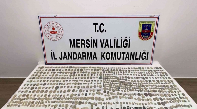 Mersin'de tarihi eser operasyonu