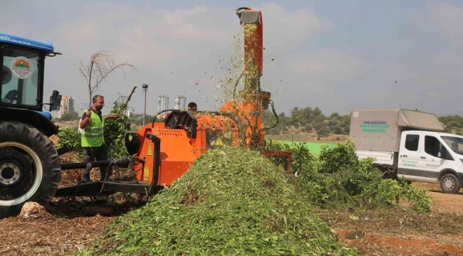 Toroslar Belediyesi, organik atıkları gübreye dönüştürüyor