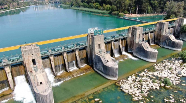 Adana'da baraj doluluk oranları arttı