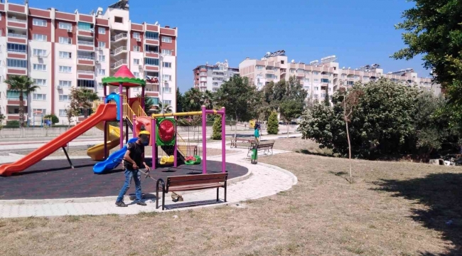 Antakya'da parklar yenileniyor