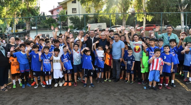 Çukurova Belediyesi Yaz Spor Okullarında sertifika heyecanı