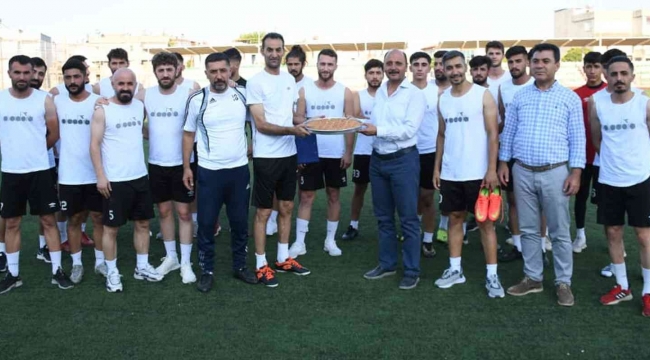 Doğru, Araban Belediyespor'a yeni sezonda başarılar diledi