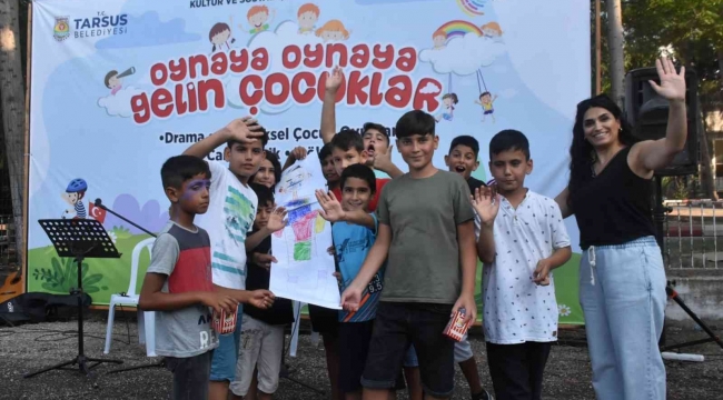 "Oynaya Oynaya Gelin Çocuklar" etkinliği kırsal mahallere taşındı