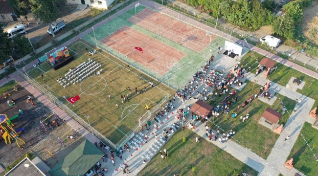 Seyhan Belediyesinden Yalmanlı'ya spor tesisi