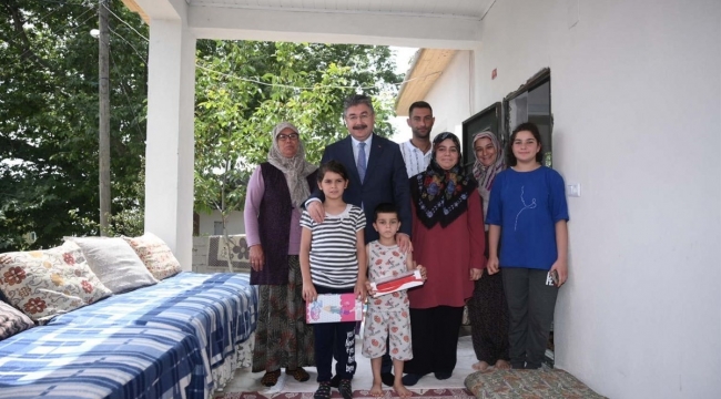 Terör şehidi Osman Kaya'nın ailesine yeni ev