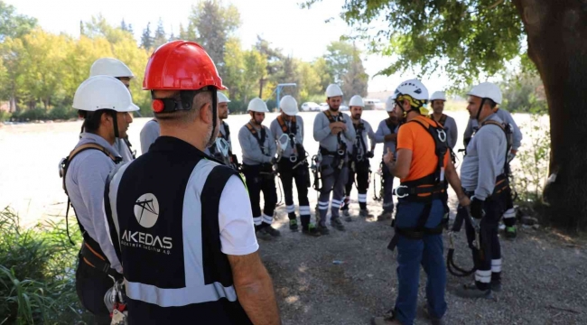 AKEDAŞ'tan hizmet içi eğitimleri