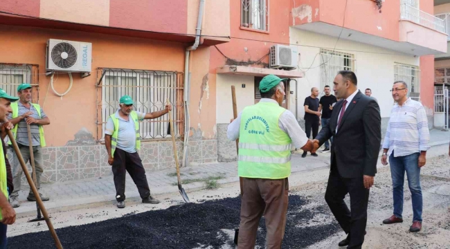 Başkan Yılmaz, sahada çalışmaları inceledi