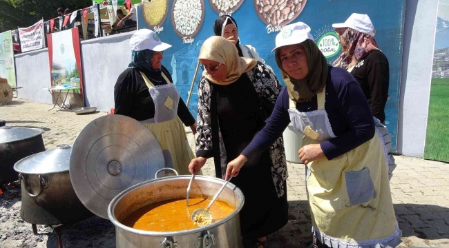 Fasulye Festivali'nde kazanlar kaynadı