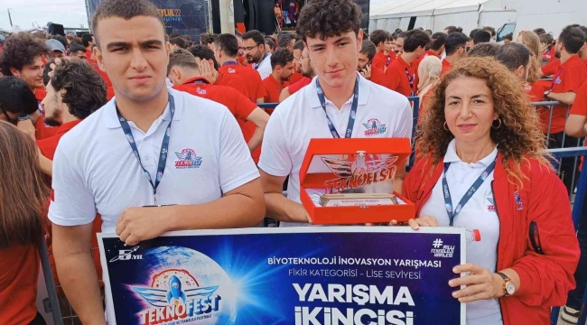 Gaziantep Kolej Vakfı Teknofest Türkiye ikincisi