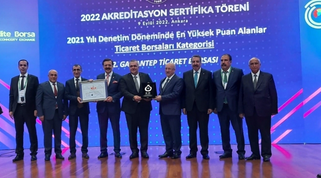 GTB hizmet kalitesini ''A'' sınıfı akreditasyon sertifikası ile bir kez daha taçlandırdı