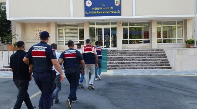 Mersin merkezli 3 ilde dolandırıcılık operasyonu: 8 gözaltı