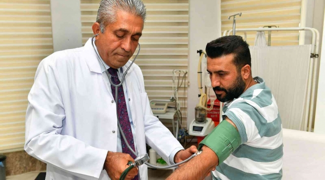Mersin'de belediyeden ücretsiz sağlık hizmeti