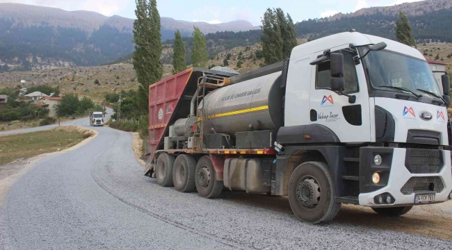 Mersin'de yol çalışması