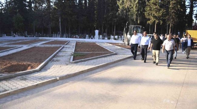 Mersin'in mezarlık ihtiyacı yeni projelerle çözülüyor