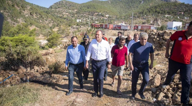 Seçer: "Tüm imkanlarımızla başından beri bölgedeyiz"