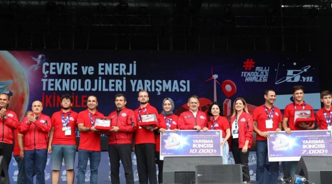 Teknofest Karadeniz'de en çevreci projeler ödüllendirildi