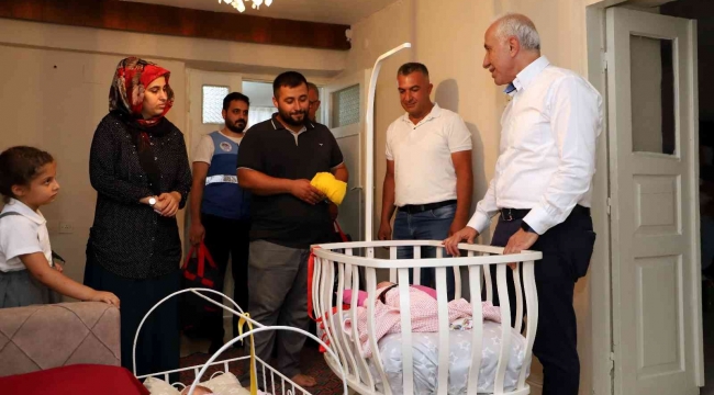 Akdeniz'de 'Hoş Geldin Bebek' projesinde 5 bin aileye ulaşıldı
