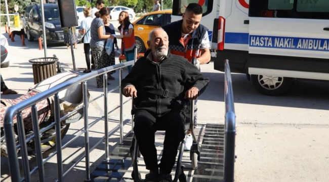 Büyükşehirden Kore gazisine ambulans