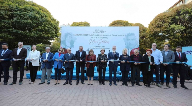 Gazi şehrin sanatçılarının isimleri caddelerde yaşatılacak