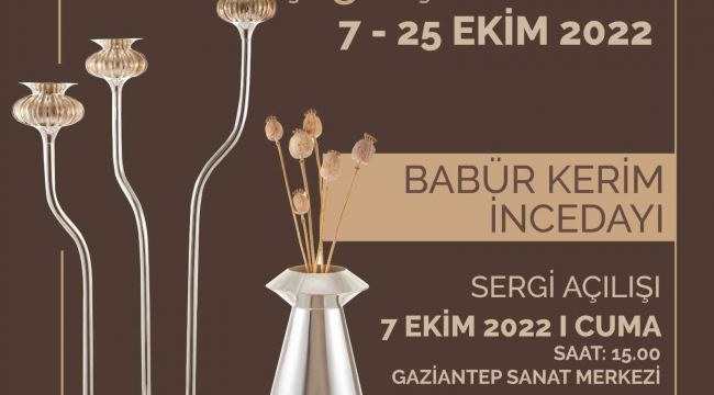 Gaziantep'te uygarlıkların izinde çağdaş tasarımlar sergisi