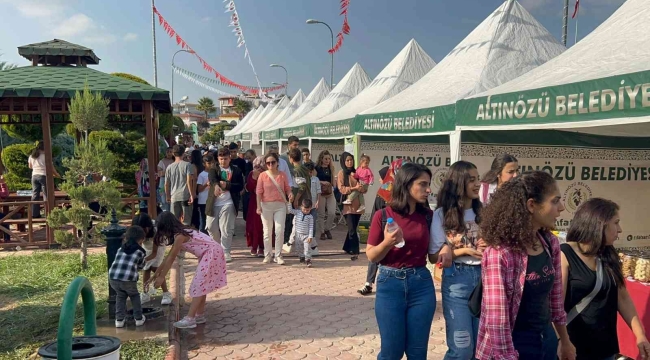 Hatay'da 6. Zeytin ve Zeytinyağı Festivali coşkusu devam ediyor