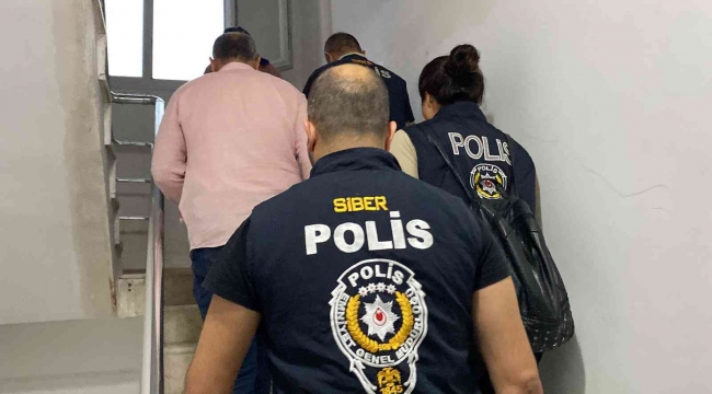 Mersin merkezli 5 ilde kripto para cüzdanı operasyonu: 18 gözaltı