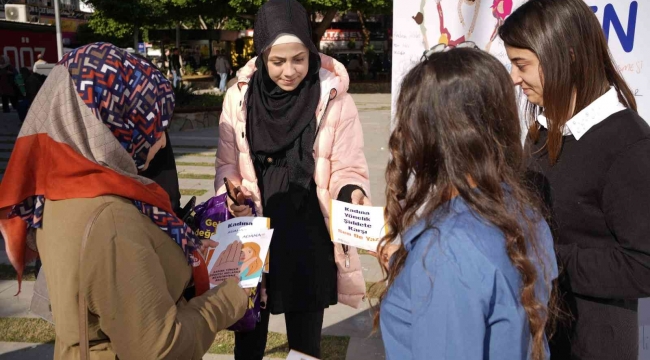 Adanalılar binlerce mesajla "kadına karşı şiddete hayır" dedi