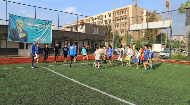 Akdeniz Belediyesi Kış Spor Okulu'nda antrenmanlar başladı