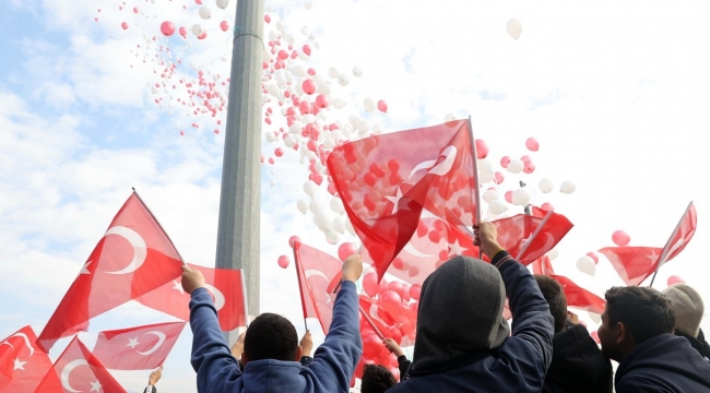 Kahramanmaraş'ta 'Bayrak Olayının 103. yıl dönümü coşkuyla kutlandı