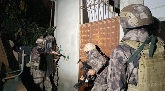Mersin'de PKKKCK operasyonunda 7 şahıs tutuklandı