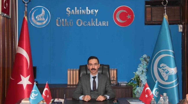 Şahinbey Ülkü Ocakları'nda bayrak değişimi