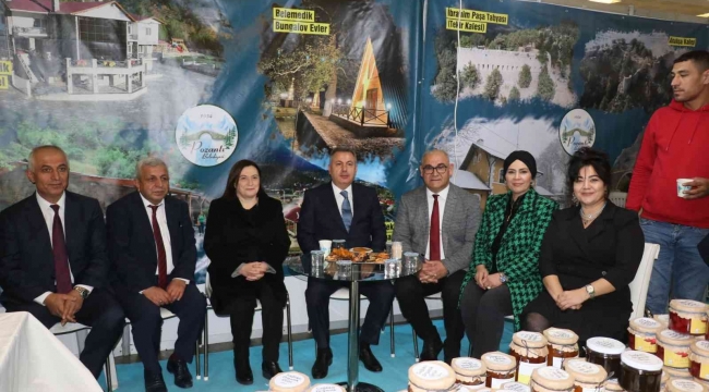 Adana Tanıtım Günleri... Pozantı Belediyesinin standına yoğun ilgi