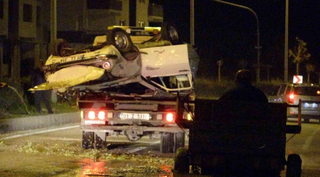 Adana'da feci kaza: 2 yaralı