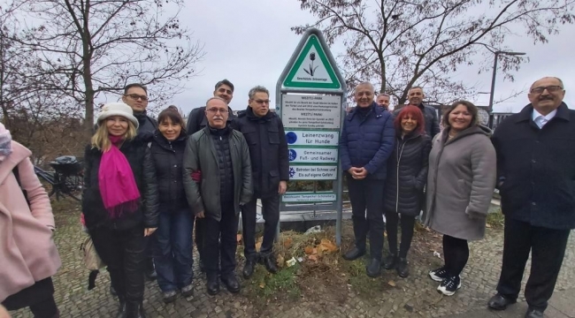 Almanya'nın başkenti Berlin'de Mezitli Parkı