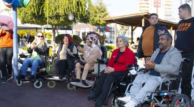 Engelsiz Yaşam Parkı özel misafirlerine ev sahipliği yaptı