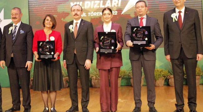 Gaziantep'in yıldızları ödül töreni