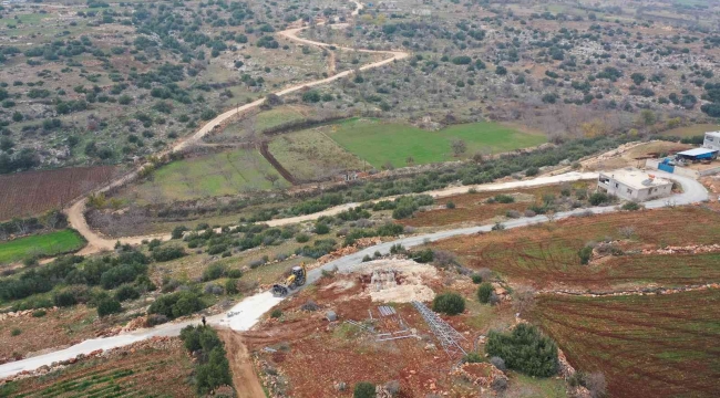 Göksüncük ve Yalangöz mahallelerine kilitli parke taşı