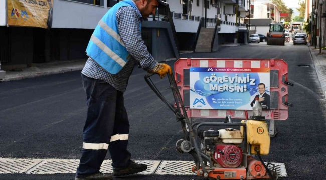 MESKİ, çalışmalarda tahrip olan yolları onarıyor